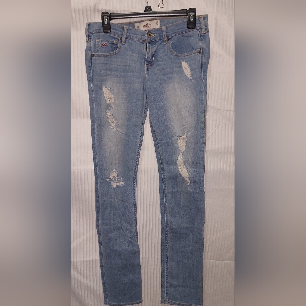 Hollister 5L Light Blue Skinny Jeans